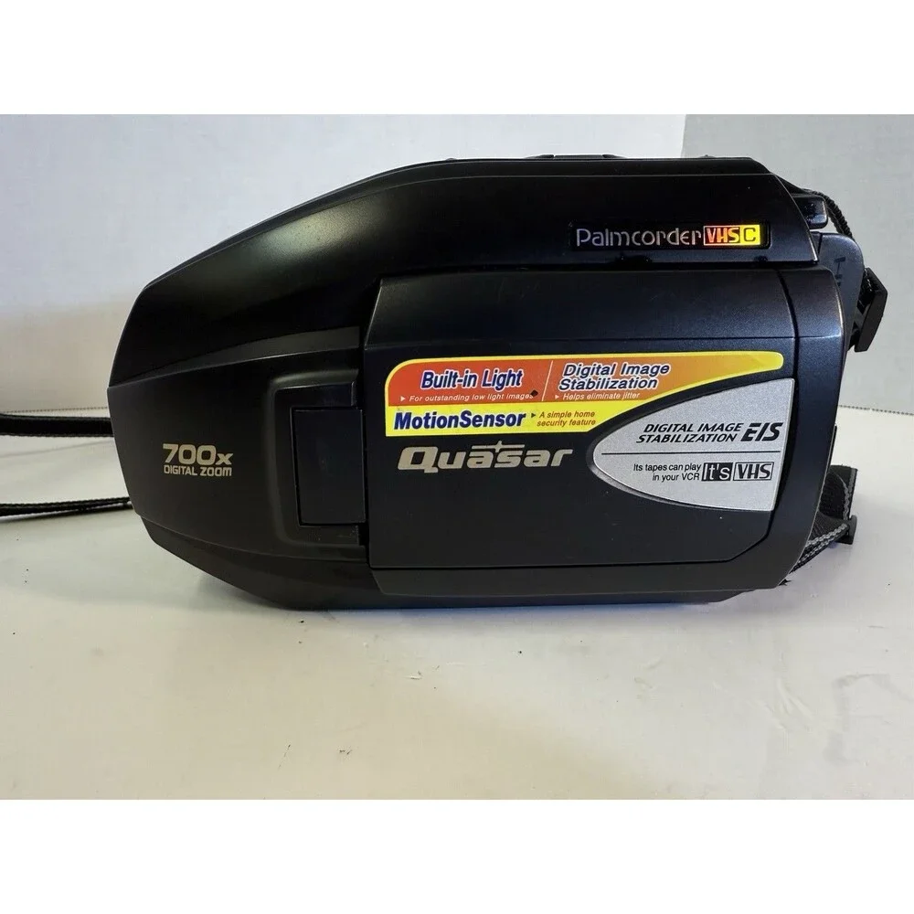 Quasar VM-L153 Camcorder VHSC 700x   Digital Zoom